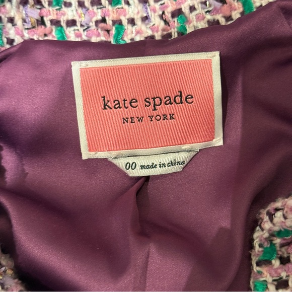 Kate Spade Pink Tweed Mini Dress - Picture 6 of 6